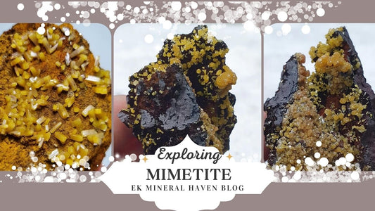 Exploring Mimetite from Mexico: The Yellow Lead Arsenate Gem