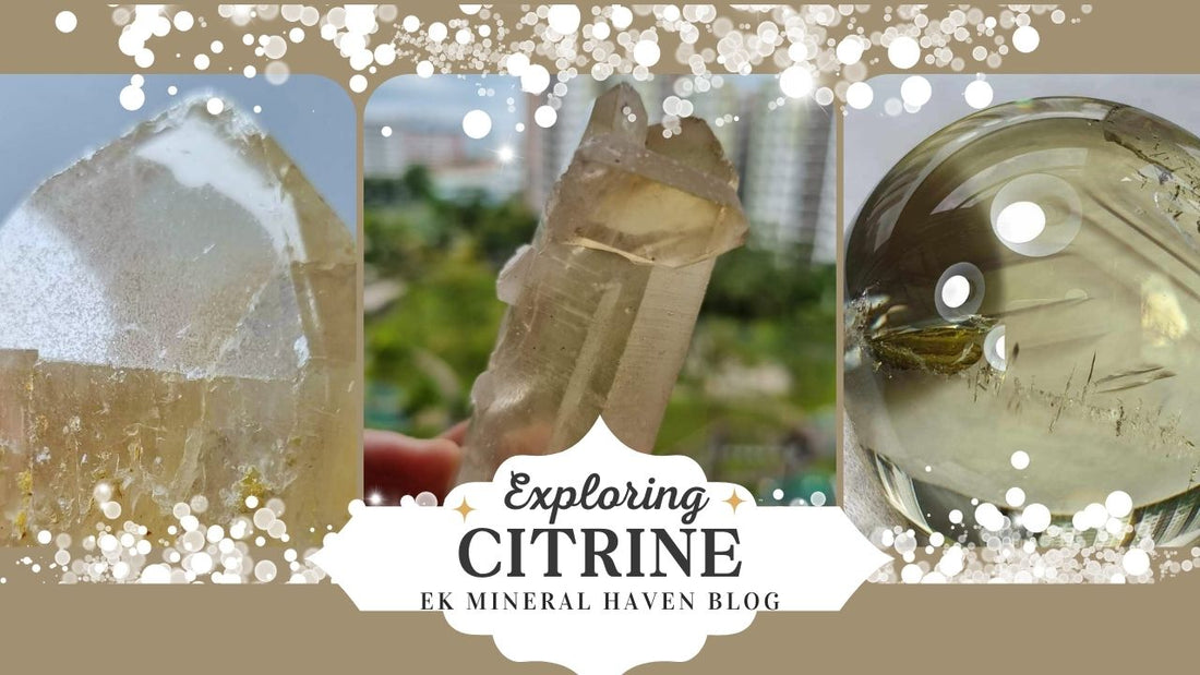 Exploring Citrine: A Journey Through Its Varieties, Fakes, and Natural Beauty