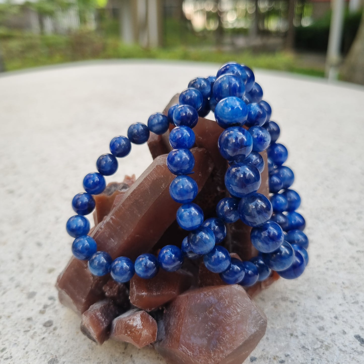 High Quality Blue Kyanite Crystal Bracelet