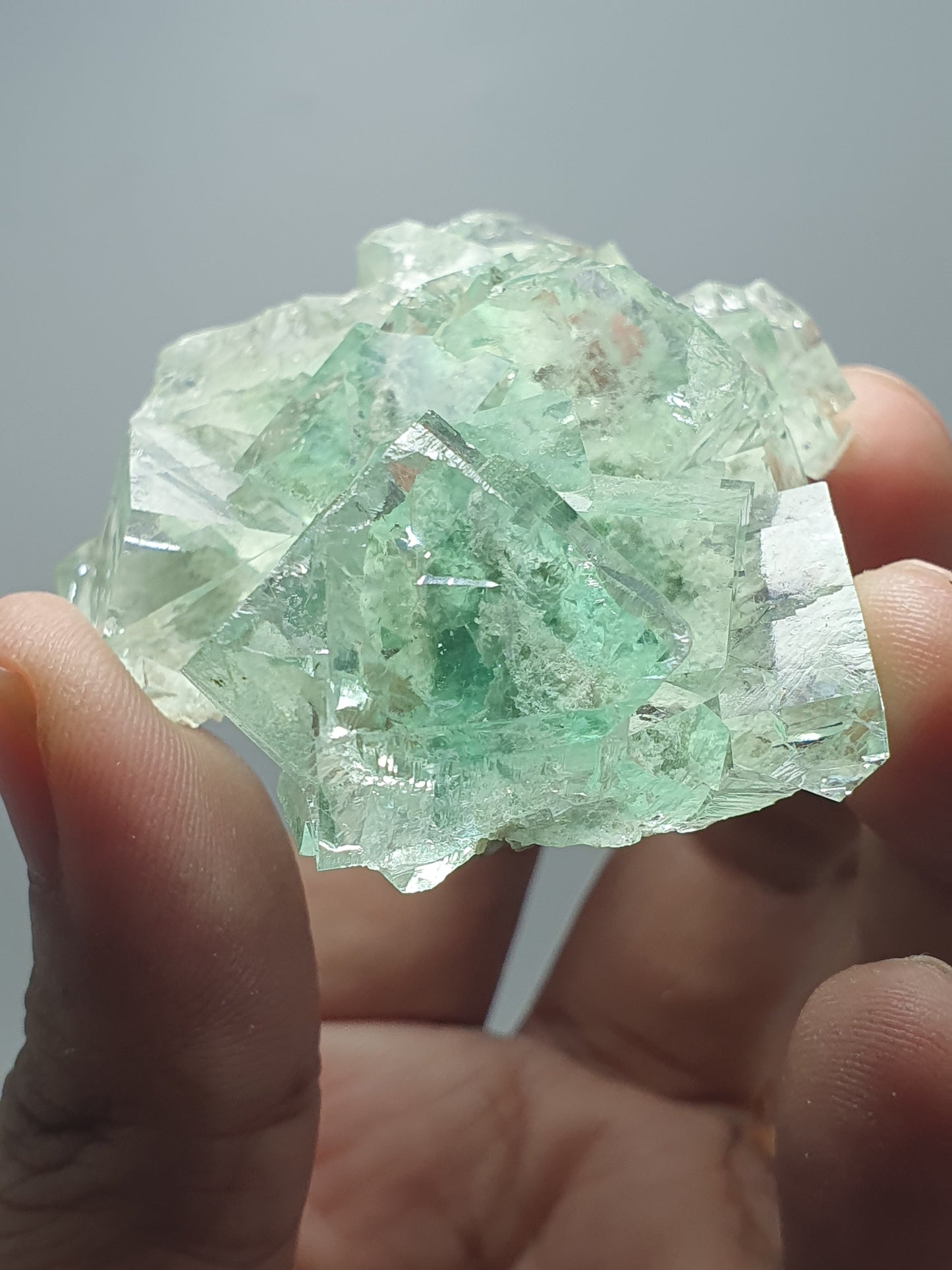 Gemmy Glassy Fluorite xianghualing (#4)