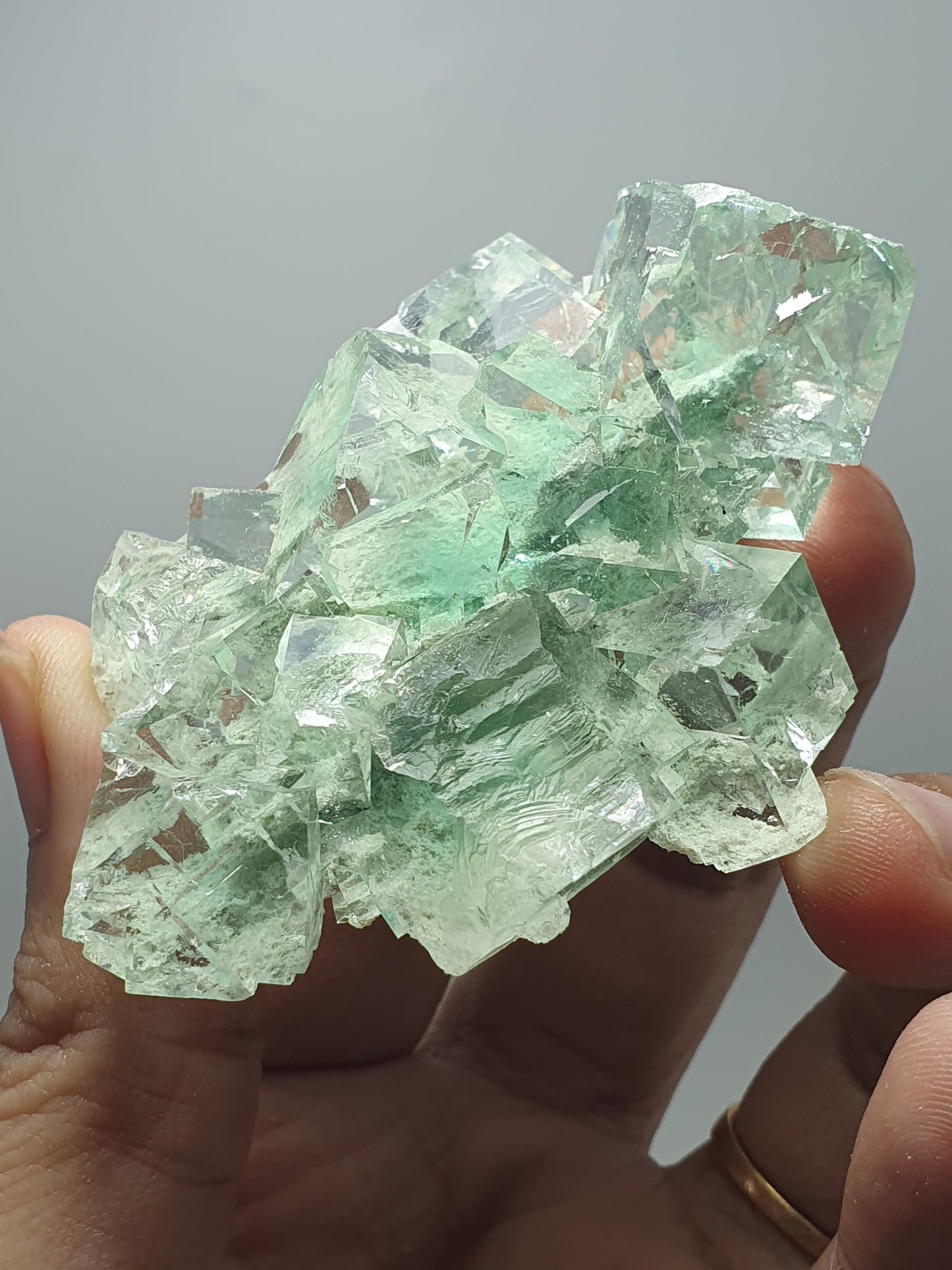 Gemmy Glassy Fluorite xianghualing (#4)