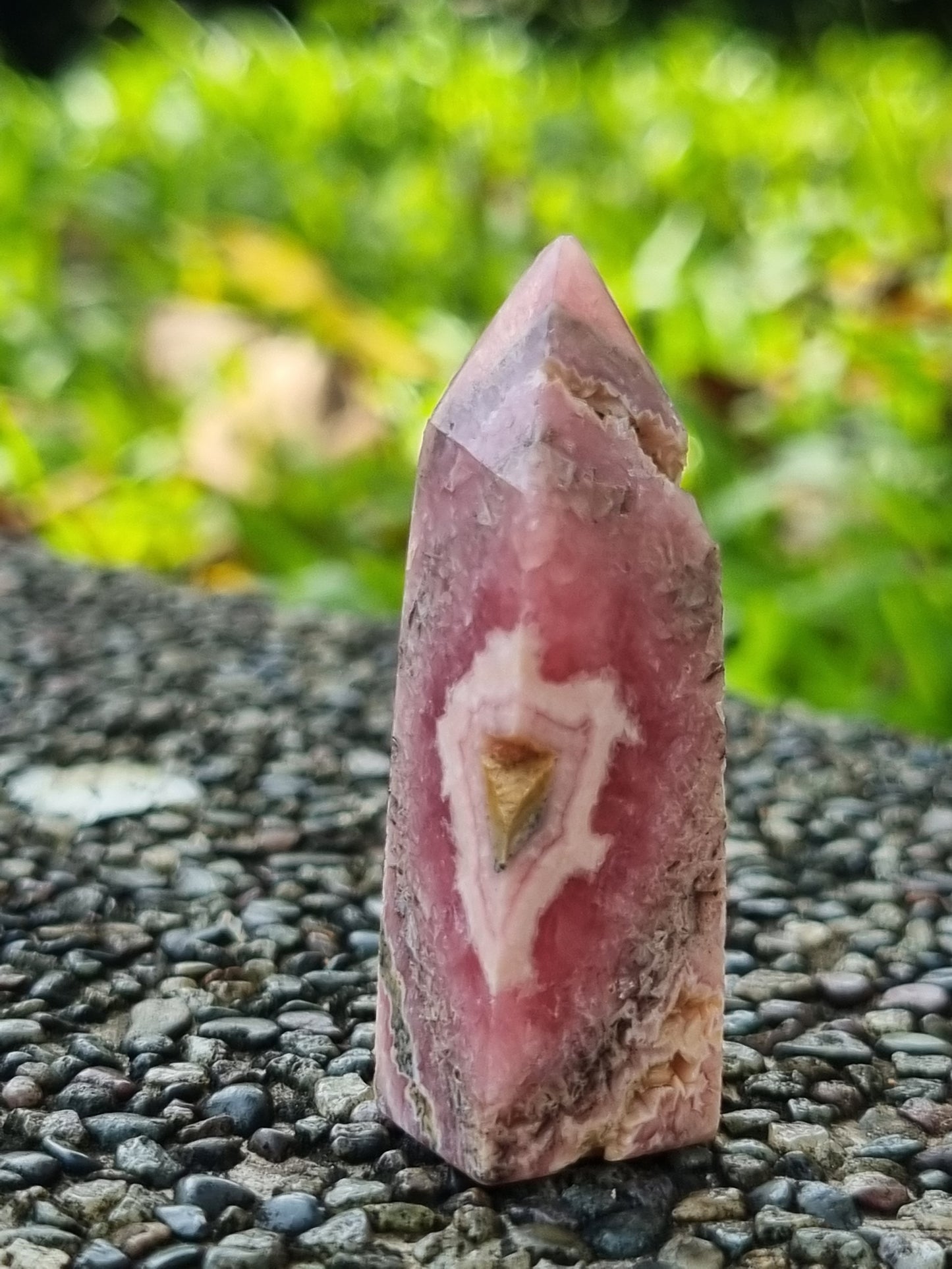 Rhodocrosite Polished Tower