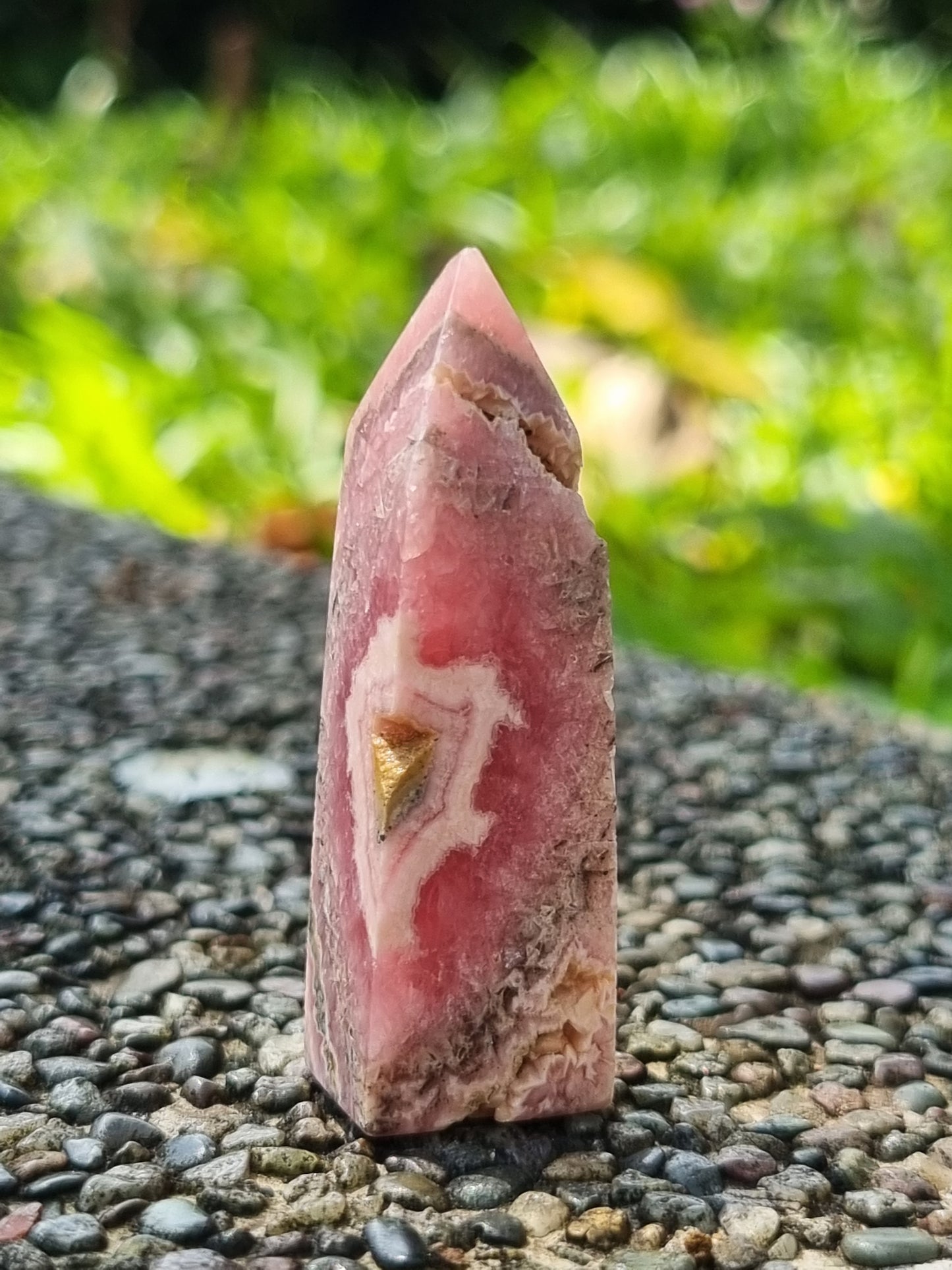 Rhodocrosite Polished Tower